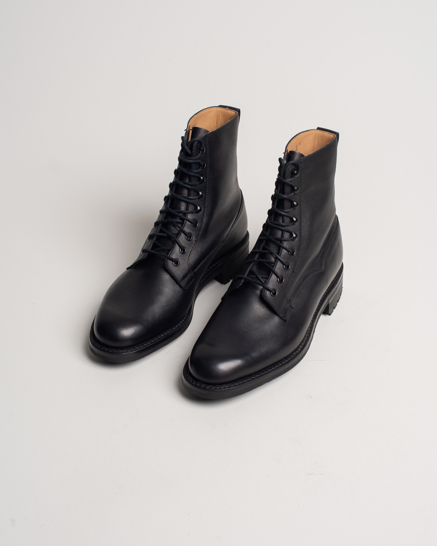 Mies | Crockett & Jones Radnor Boot Black Calf UK8,5 - EU42,5 | Pre-owned | Crockett & Jones Radnor Boot Black Calf UK8,5 - EU42,5