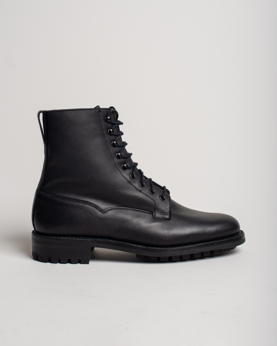 Mies | Crockett & Jones Radnor Boot Black Calf UK8,5 - EU42,5 | Pre-owned | Crockett & Jones Radnor Boot Black Calf UK8,5 - EU42,5