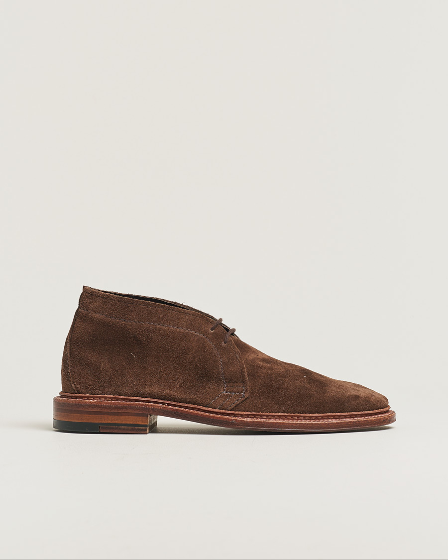 Mies | Alden 1492 Unlined Chukka Boot Dark Brown Suede US8 - EU41,5 | Pre-owned | Alden 1492 Unlined Chukka Boot Dark Brown Suede US8 - EU41,5