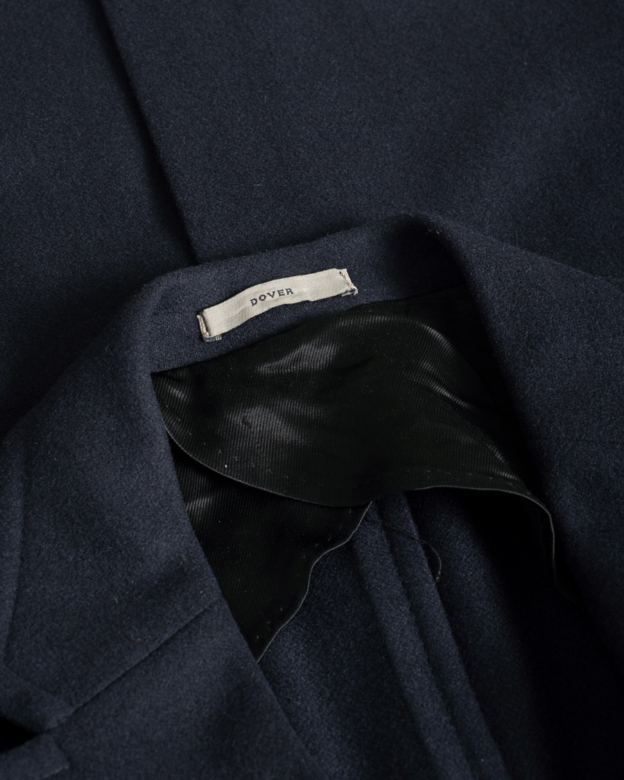 Mies | Boglioli Dover Wool Coat Navy 50 | Pre-owned | Boglioli Dover Wool Coat Navy 50