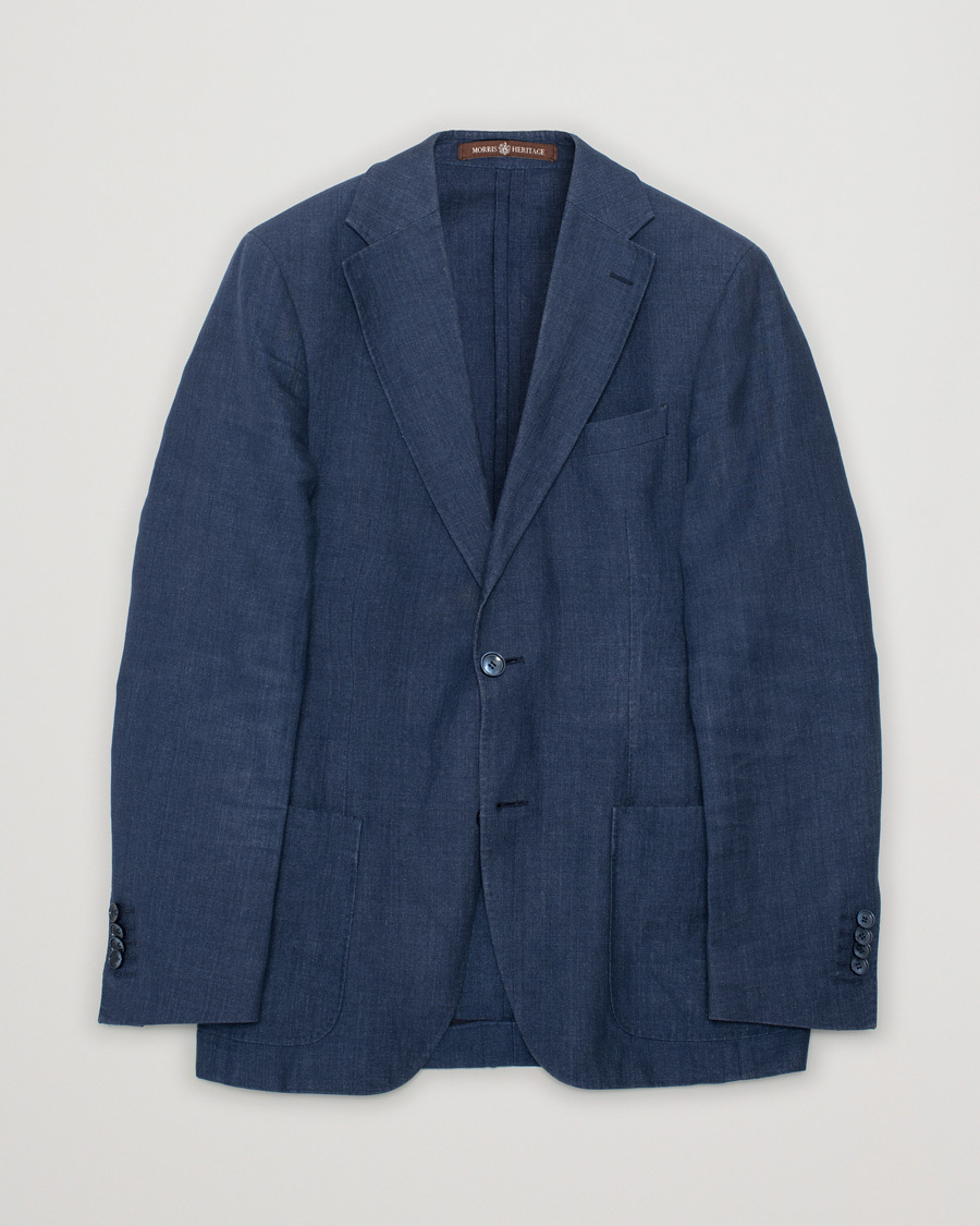 Mies | Morris Heritage Edward Oxford Blazer Navy | Pre-owned | Morris Heritage Edward Oxford Blazer Navy