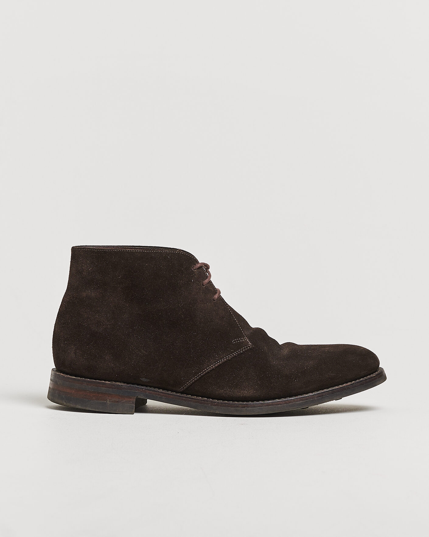 Mies | Pre-owned Pohjattavat kengät | Pre-owned | Loake 1880 Pimlico Chukka Boot Dark Brown Suede UK10 - EU44