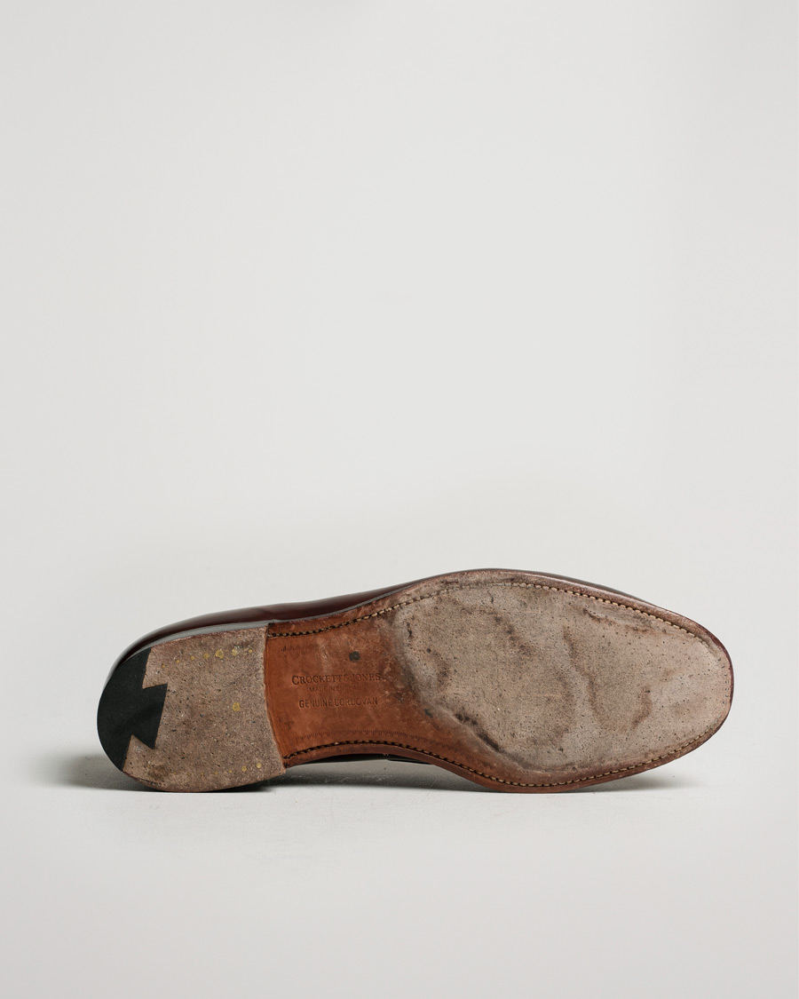 Mies | Crockett & Jones Cavendish Tassel Loafer Burgundy Cordovan | Pre-owned | Crockett & Jones Cavendish Tassel Loafer Burgundy Cordovan