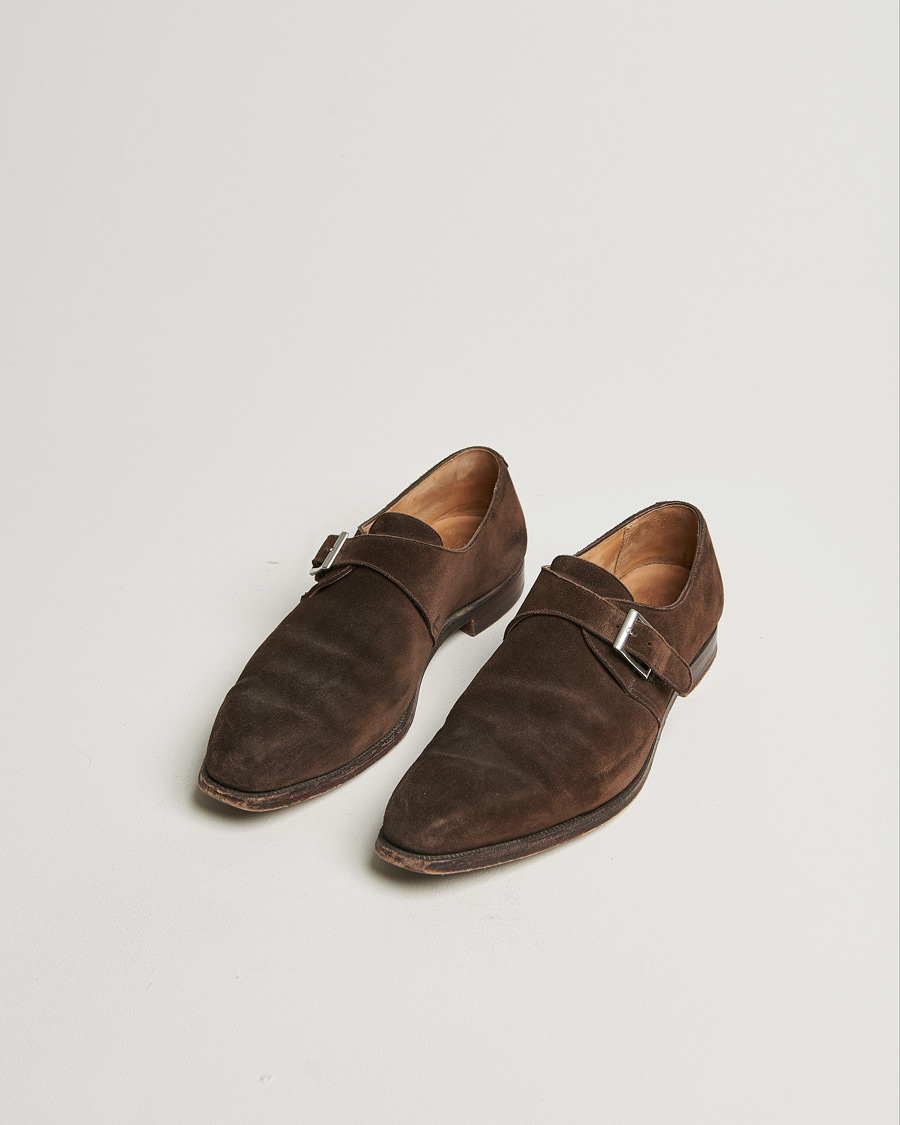 Mies | Pre-owned Kengät | Pre-owned | Crockett & Jones Monkton Brown Suede UK8,5 - EU42,5