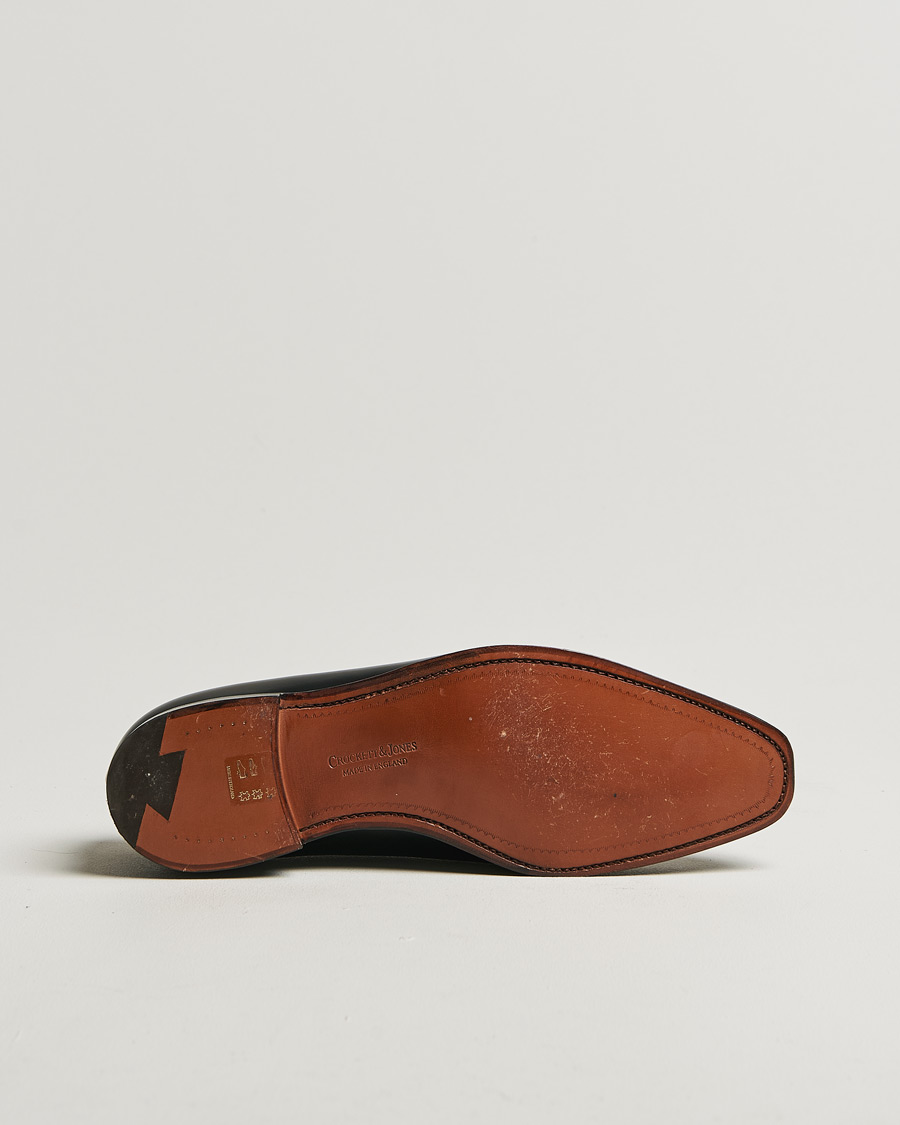 Mies | Crockett & Jones Alex Wholecut Oxford Black Calf | Pre-owned | Crockett & Jones Alex Wholecut Oxford Black Calf