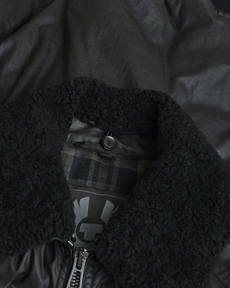 Mies | Belstaff Mortimer Shearling Jacket Black | Pre-owned | Belstaff Mortimer Shearling Jacket Black