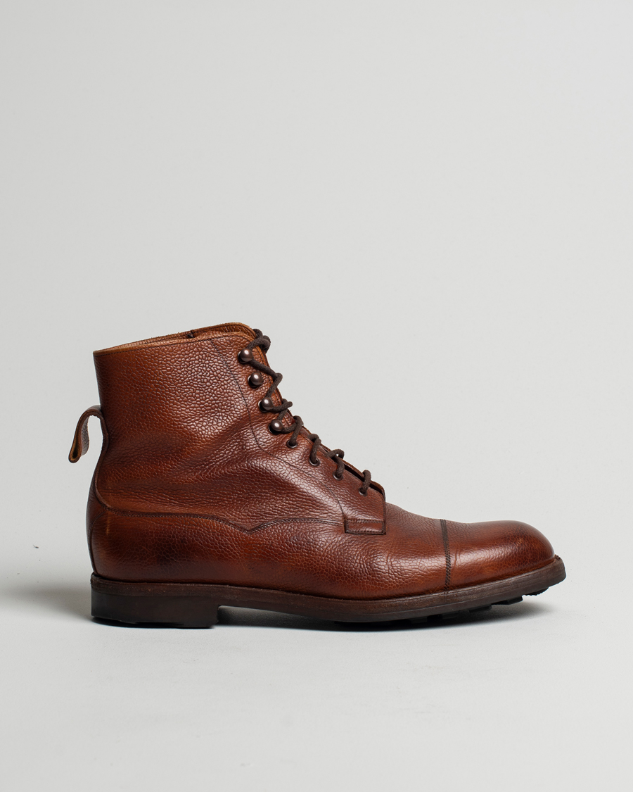 Mies | Edward Green Galway Ridgeway Boot Rosewood Country Calf | Pre-owned | Edward Green Galway Ridgeway Boot Rosewood Country Calf