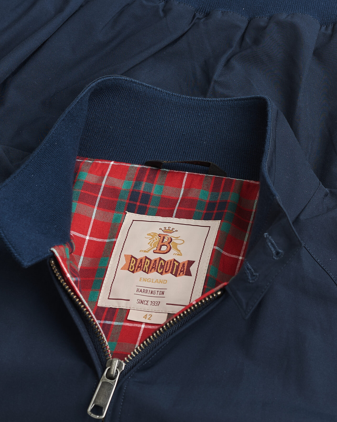 Mies | Pre-owned Takit | Pre-owned | Baracuta G9 Original Harrington Jacket Dark Navy UK42 - EU52