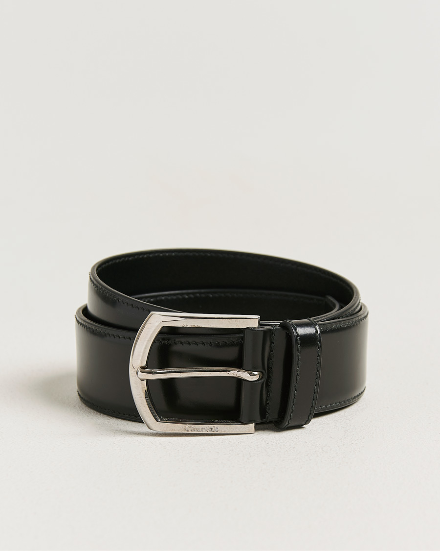 Mies | Pre-owned Asusteet | Pre-owned | Church's Polished Binder 3,5 cm Belt Black 95