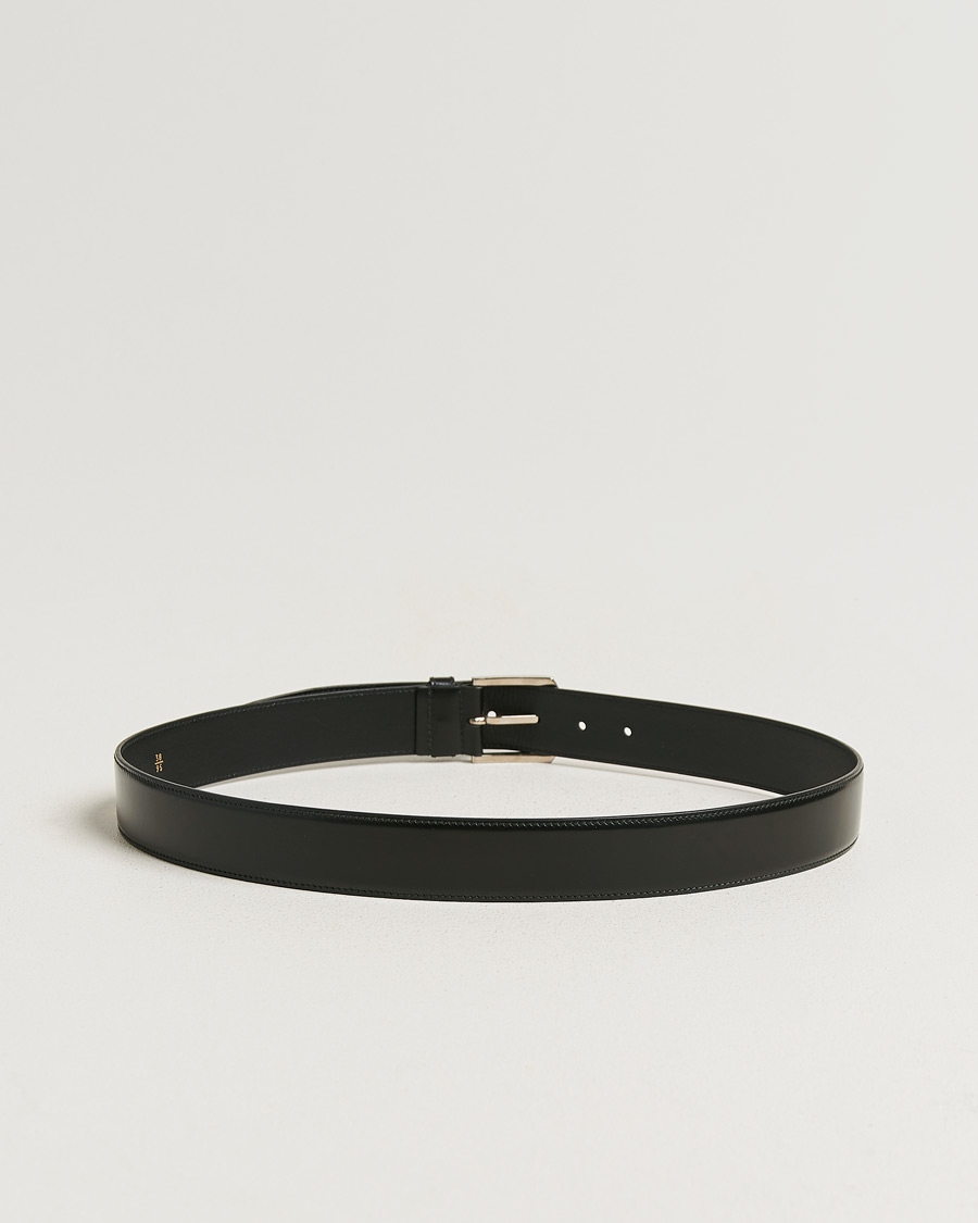 Mies | Pre-owned Asusteet | Pre-owned | Church's Polished Binder 3,5 cm Belt Black 95