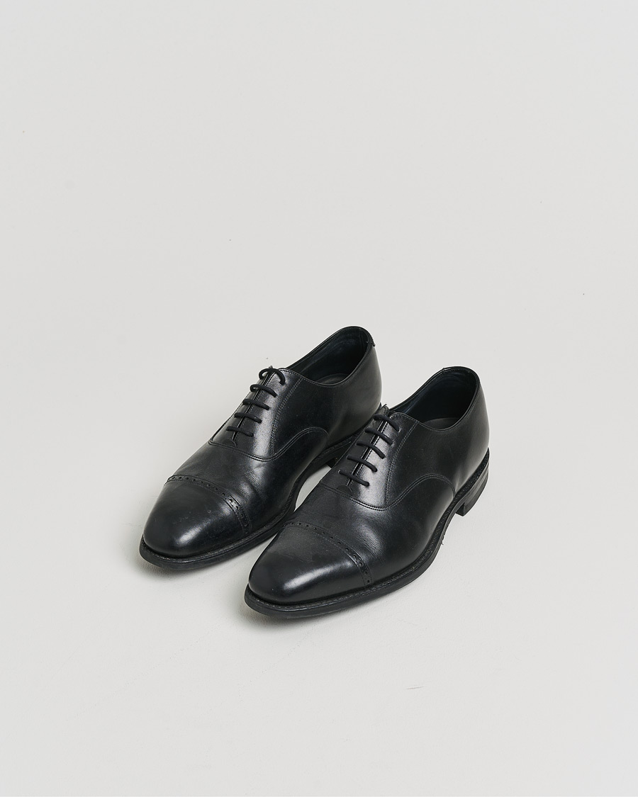 Mies | Loake 1880 Cadogan Oxford Black Calf UK9 - EU43 | Pre-owned | Loake 1880 Cadogan Oxford Black Calf UK9 - EU43