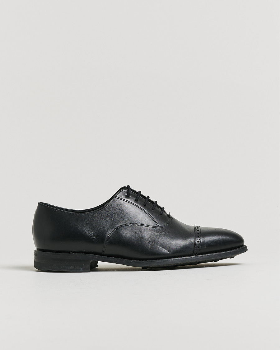 Mies | Loake 1880 Cadogan Oxford Black Calf UK9 - EU43 | Pre-owned | Loake 1880 Cadogan Oxford Black Calf UK9 - EU43