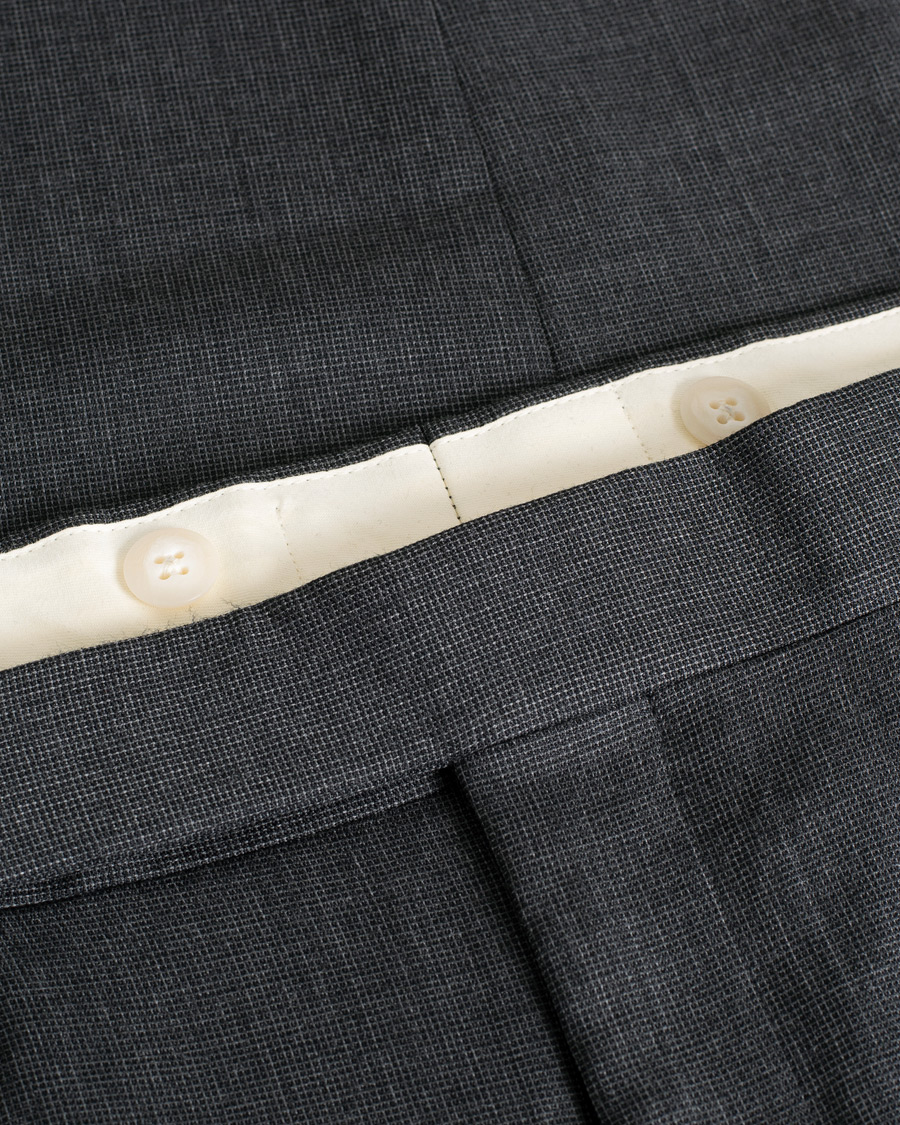 Mies | Polo Ralph Lauren Clothing Connery Peak Lapel Wool Suit Grey | Pre-owned | Polo Ralph Lauren Clothing Connery Peak Lapel Wool Suit Grey