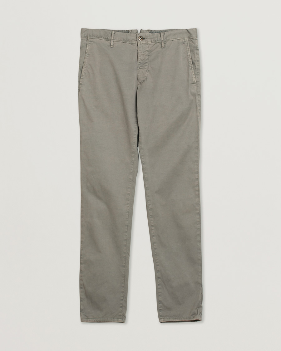 Mies | Incotex Slim Fit Stretch Slacks Grey W33 | Pre-owned | Incotex Slim Fit Stretch Slacks Grey W33