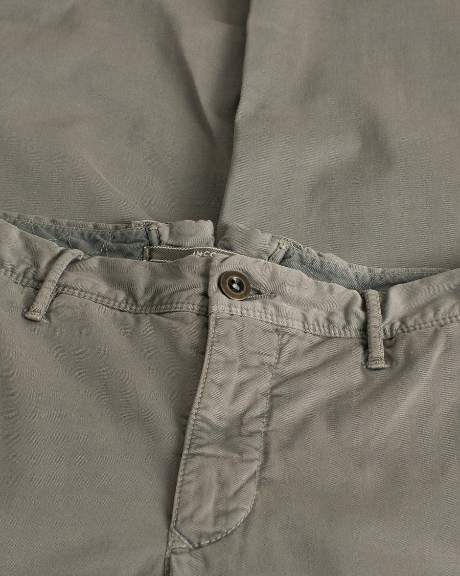 Mies | Incotex Slim Fit Stretch Slacks Grey W33 | Pre-owned | Incotex Slim Fit Stretch Slacks Grey W33