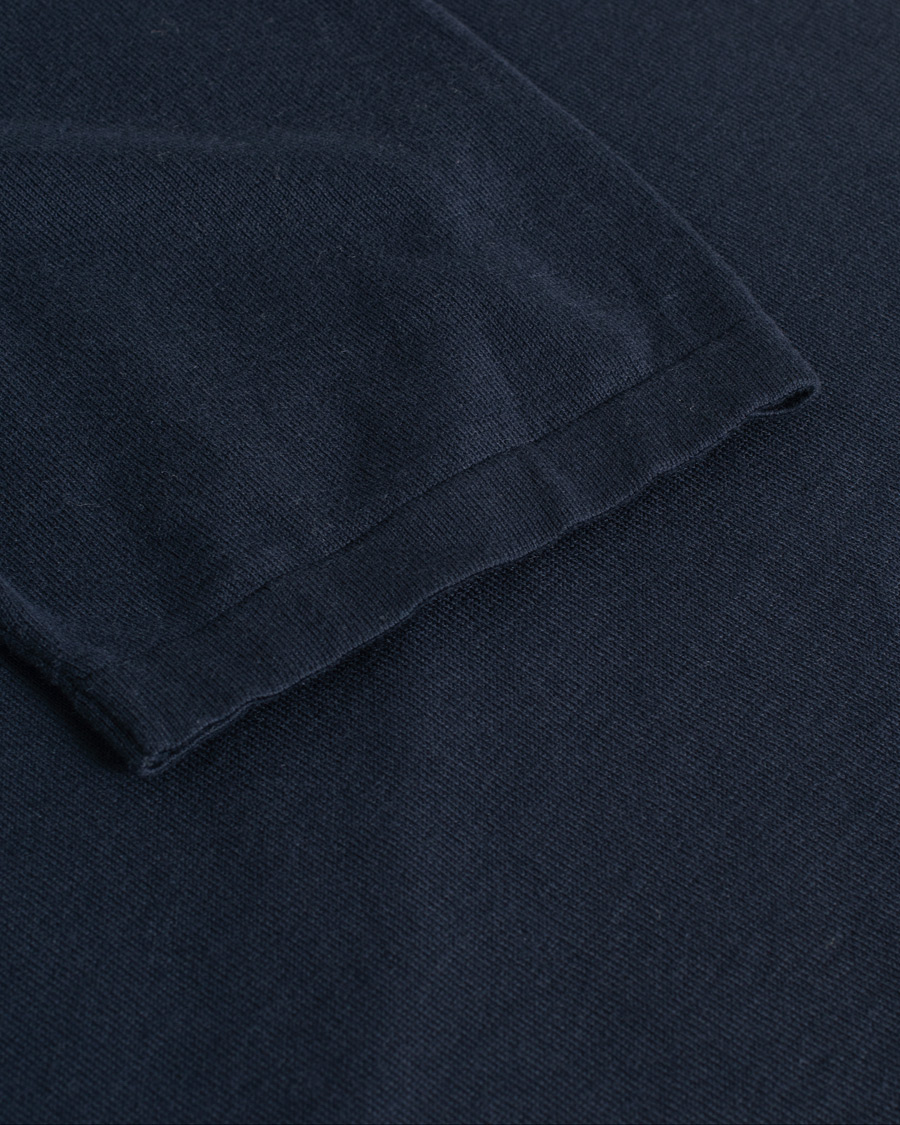 Mies | Pikeet | Pre-owned | John Smedley Adrian Slim Fit Sea Island Polo Navy