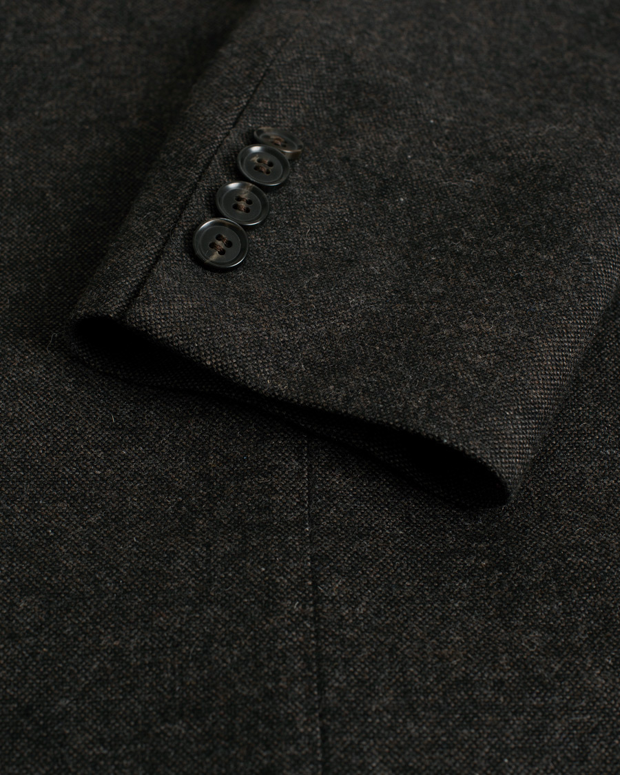 Mies | Oscar Jacobson Edgar Wool Blazer Brown 46 | Pre-owned | Oscar Jacobson Edgar Wool Blazer Brown 46