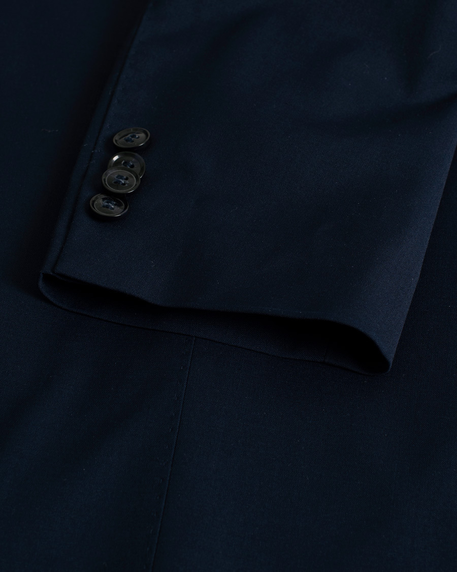 Mies | Pikkutakit | Pre-owned | Oscar Jacobson Edmund/Denz Wool Stretch Suit Blue 46