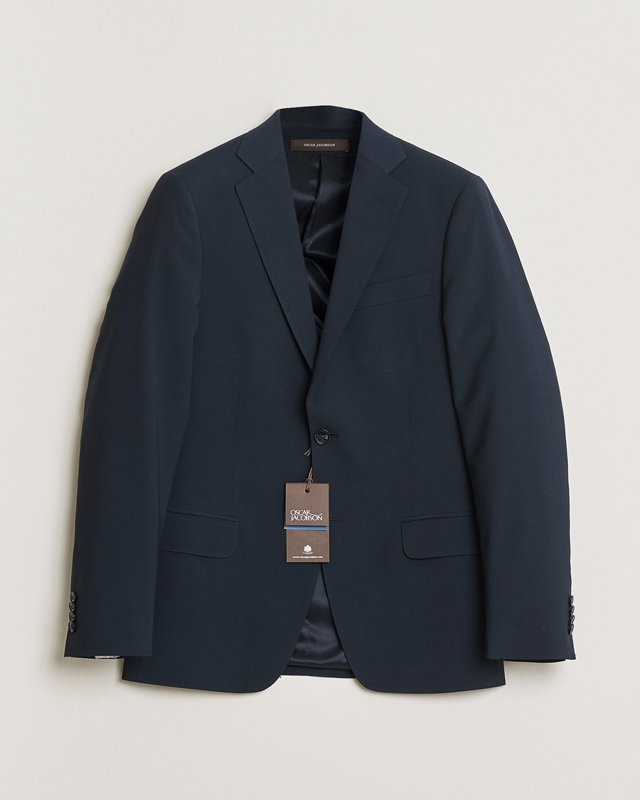 Mies | Pre-owned Pikkutakit | Pre-owned | Oscar Jacobson Edmund Wool Blazer Navy 46