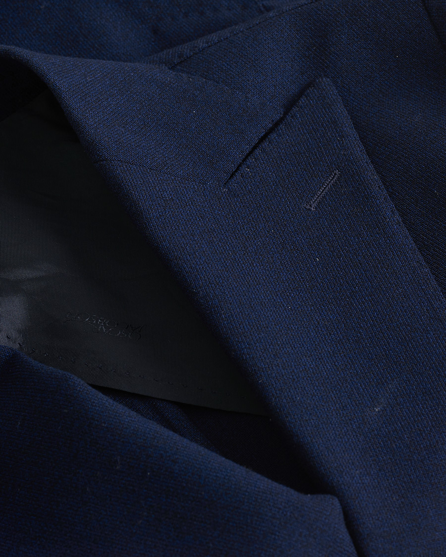 Mies | Oscar Jacobson Erik Double Breasted Wool Blazer Navy 46 | Pre-owned | Oscar Jacobson Erik Double Breasted Wool Blazer Navy 46