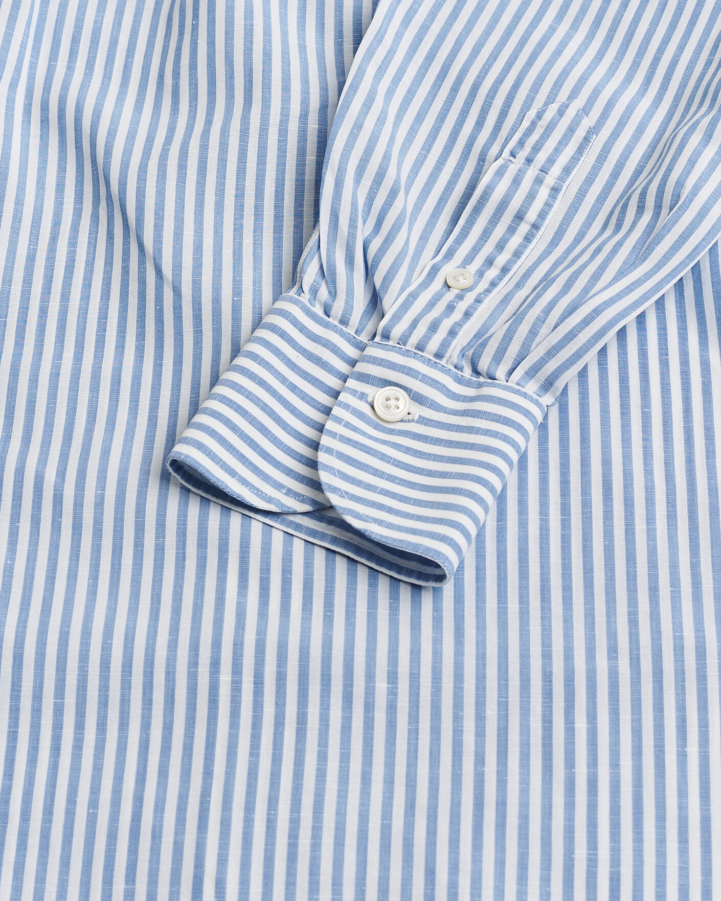 Mies | Pre-owned Kauluspaidat | Pre-owned | Finamore Napoli Slim Fit Shirt Blue Stripe 38 - S