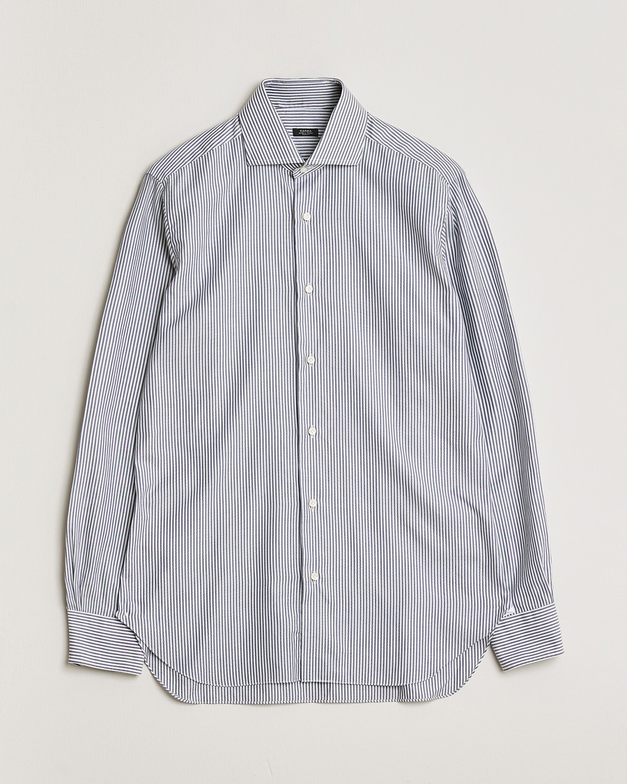 Mies | Pre-owned Kauluspaidat | Pre-owned | Barba Napoli Cutaway Shirt Blue Striped 40 - M