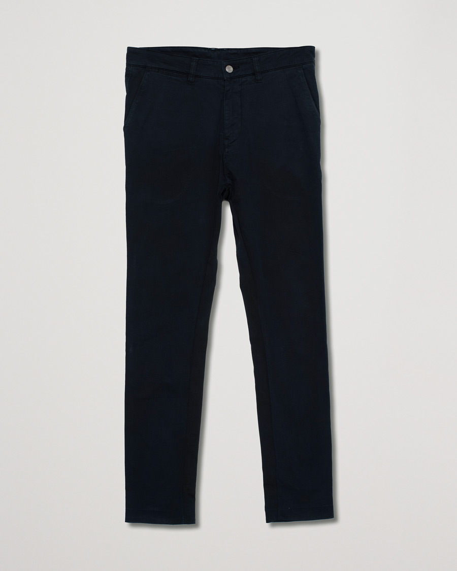 Mies | Housut | Pre-owned | NN07 Marco Slim Fit Stretch Chinos Navy W30L30