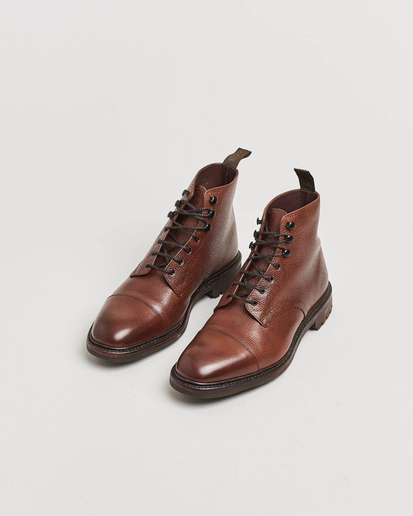 Mies | Pre-owned Pohjattavat kengät | Pre-owned | Loake 1880 Sedbergh Derby Boot Brown Grain Calf UK9 - EU43