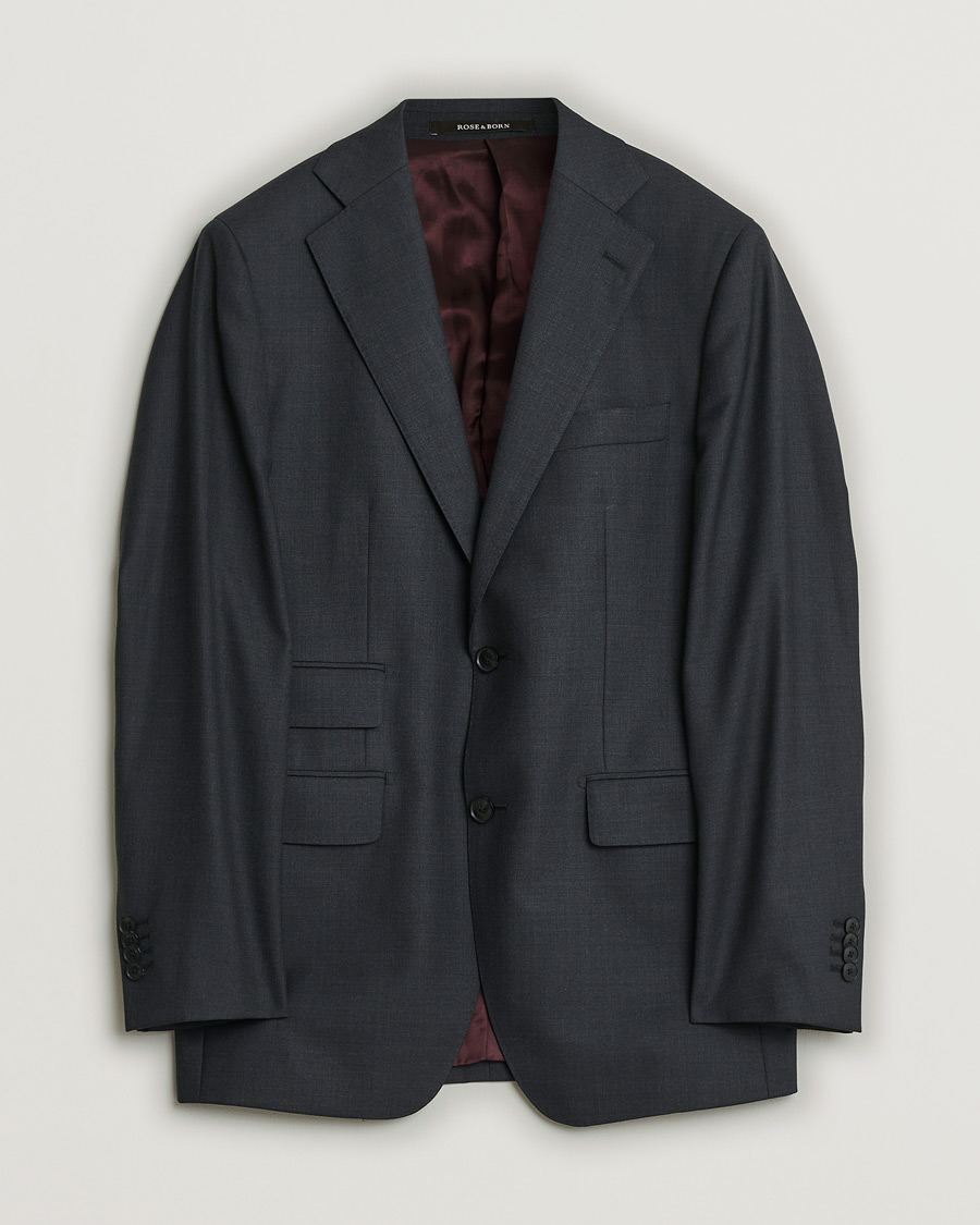 Mies | Pre-owned Pikkutakit | Pre-owned | Rose & Born Wool Blazer Grey 46