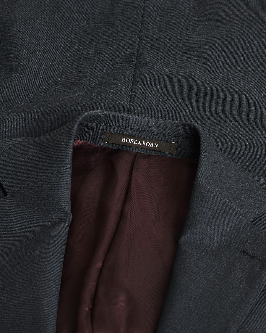 Mies | Pre-owned Pikkutakit | Pre-owned | Rose & Born Wool Blazer Grey 46