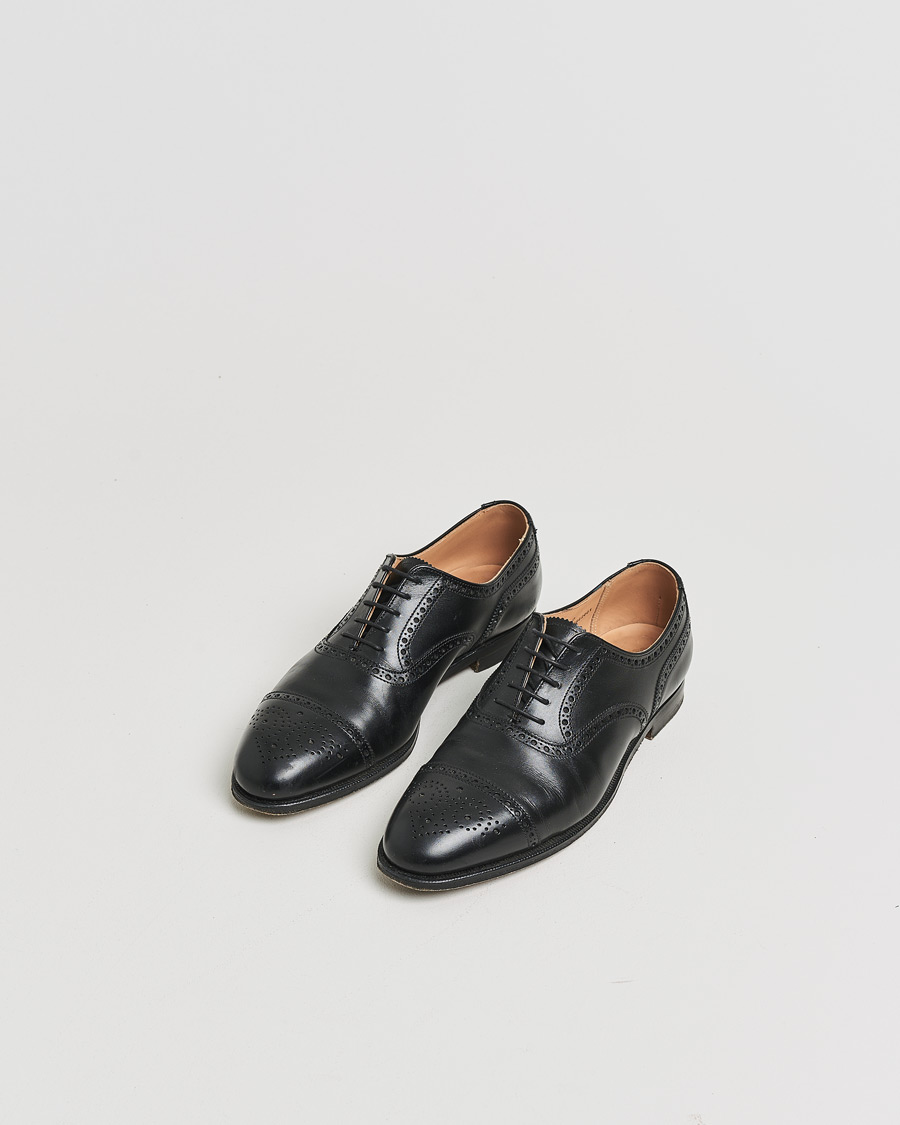 Mies | Pre-owned Pohjattavat kengät | Pre-owned | Crockett & Jones Westfield Black Calf UK6,5 - EU40,5