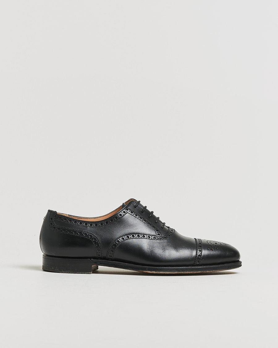 Mies | Pre-owned Pohjattavat kengät | Pre-owned | Crockett & Jones Westfield Black Calf UK6,5 - EU40,5