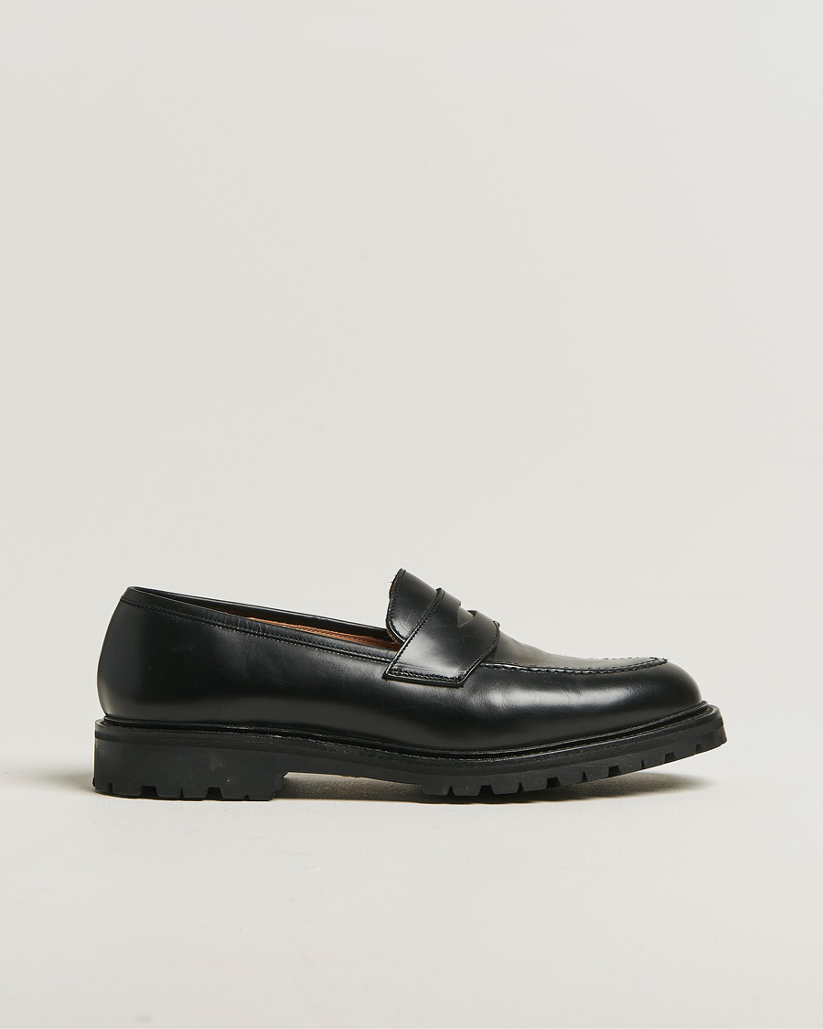 Mies | Crockett & Jones Henley 3 Loafers Black Cavalry Calf UK8 - EU42 | Pre-owned | Crockett & Jones Henley 3 Loafers Black Cavalry Calf UK8 - EU42