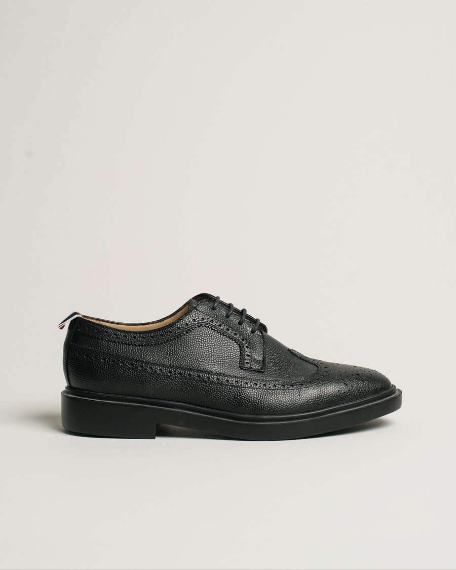 Mies | Thom Browne Lightweight Longwing Brogues Black | Pre-owned | Thom Browne Lightweight Longwing Brogues Black