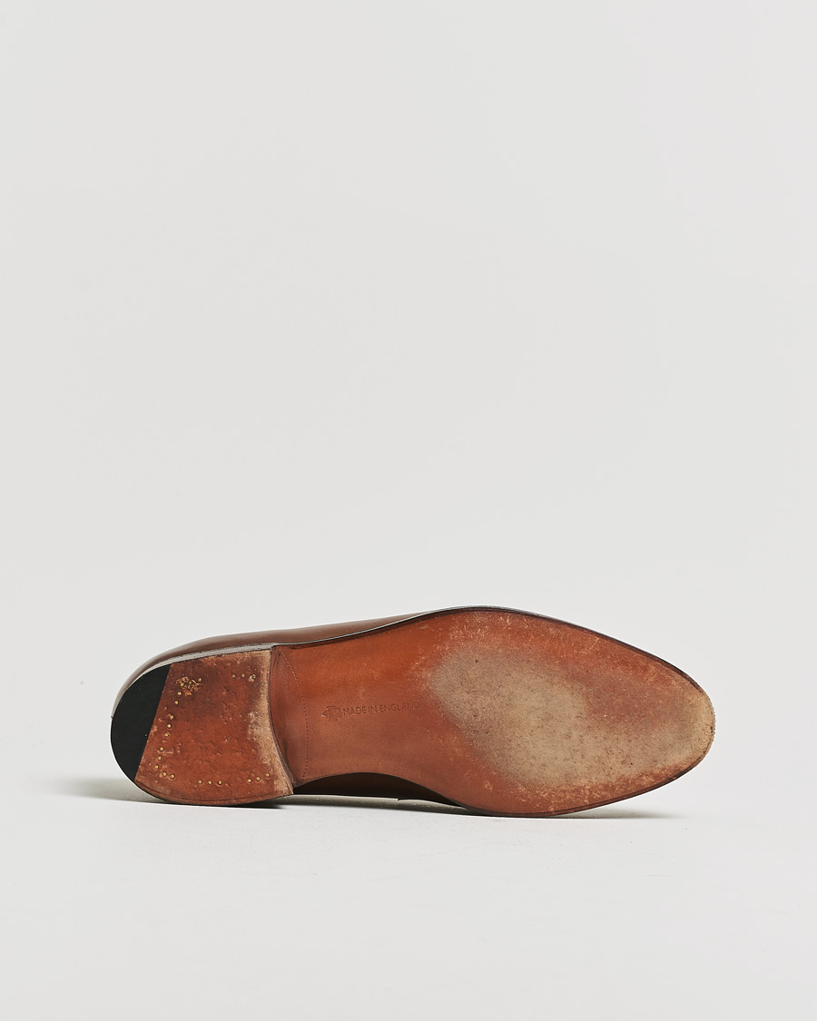 Mies | Pre-owned Pohjattavat kengät | Pre-owned | Edward Green Piccadilly Penny Loafer Dark Oak Antique UK7,5 - EU41,5