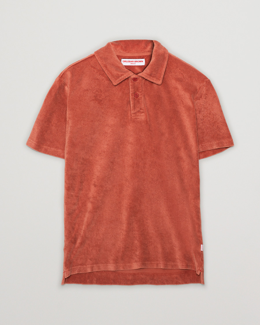 Mies | Pikeet | Pre-owned | Orlebar Brown Terry Polo Peach S