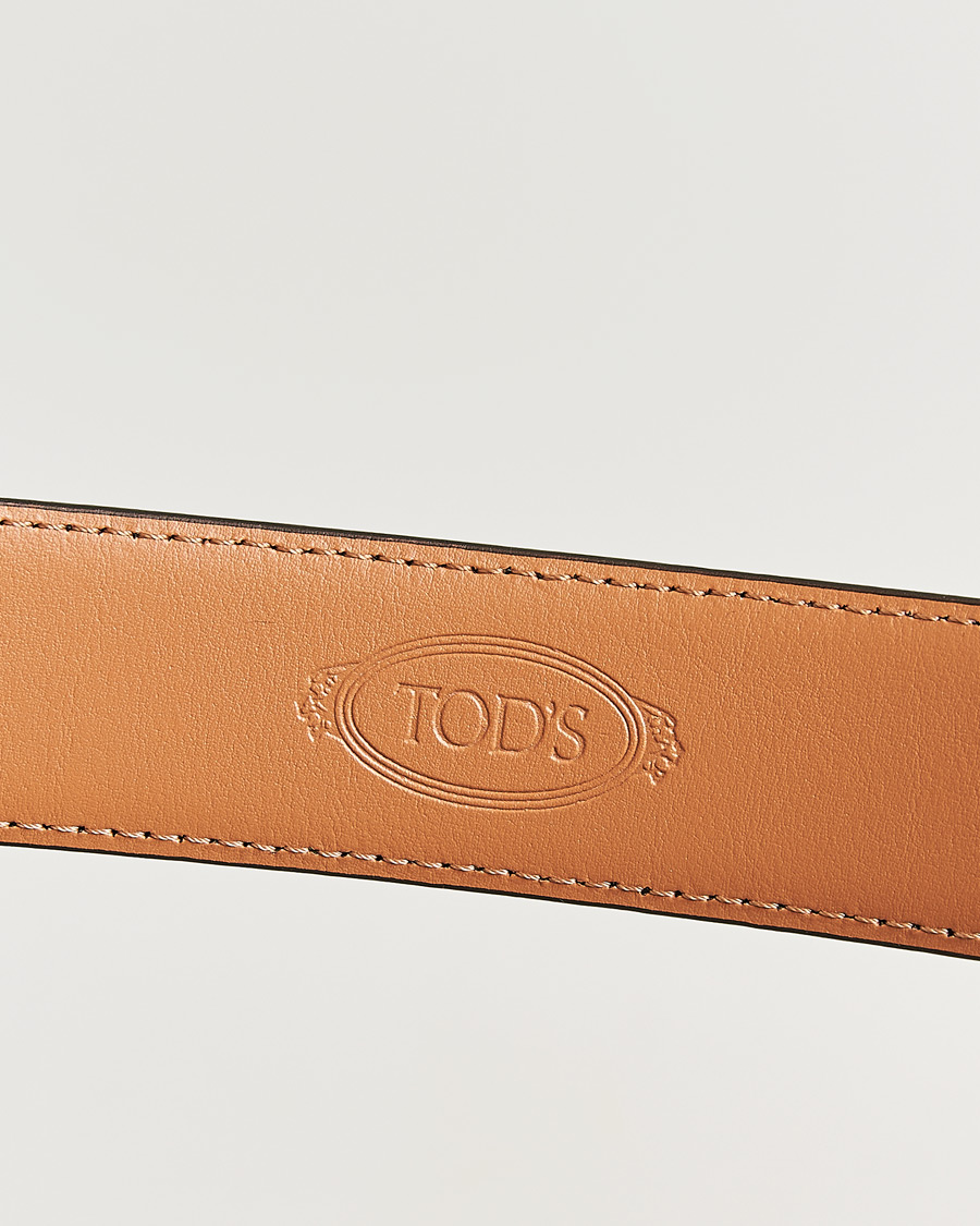 Mies | Pre-owned Asusteet | Pre-owned | Tod's Suede 3,5 cm Belt Brown 95