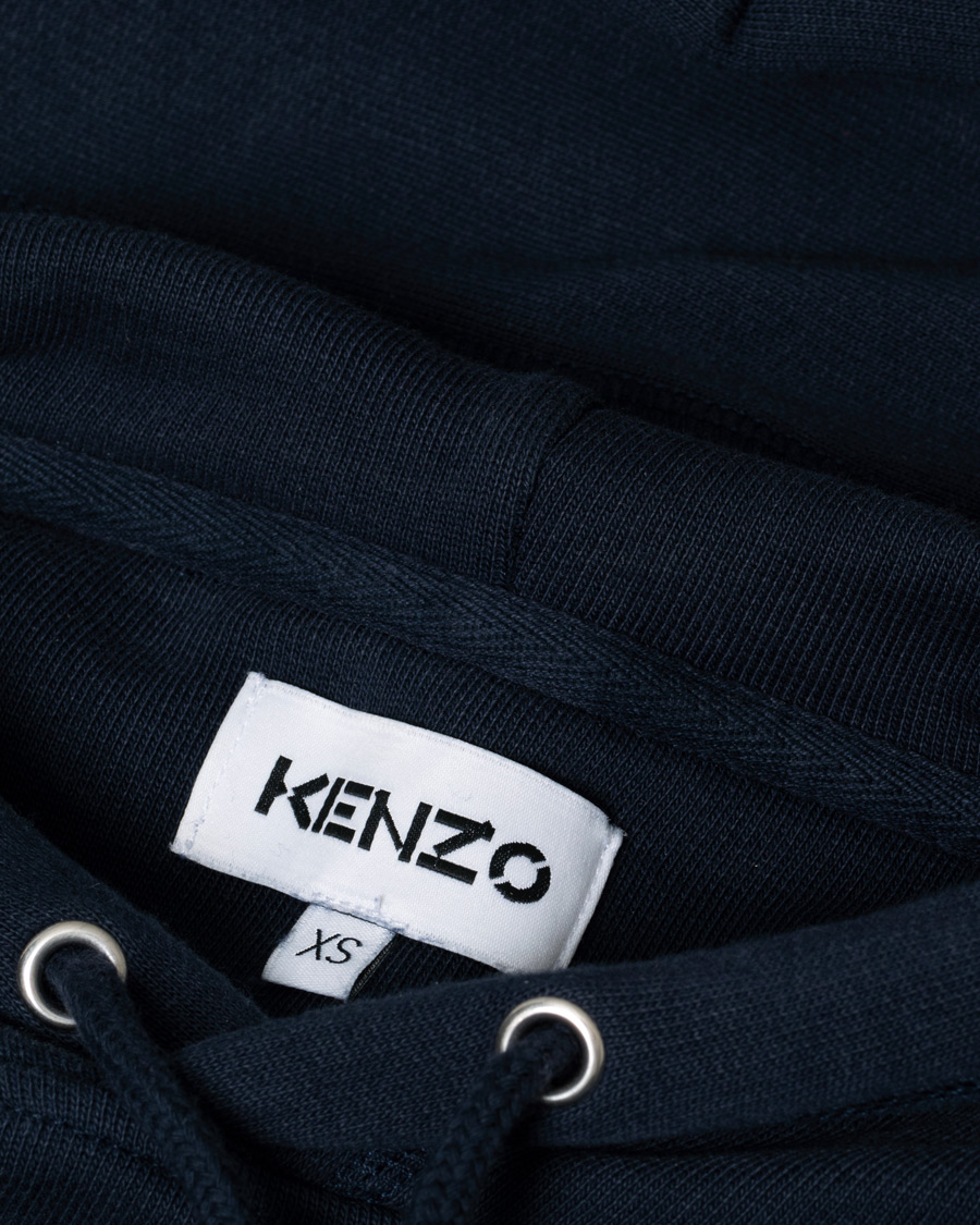 Mies | Puserot | Pre-owned | KENZO Multi Logo Hoodie Navy XS
