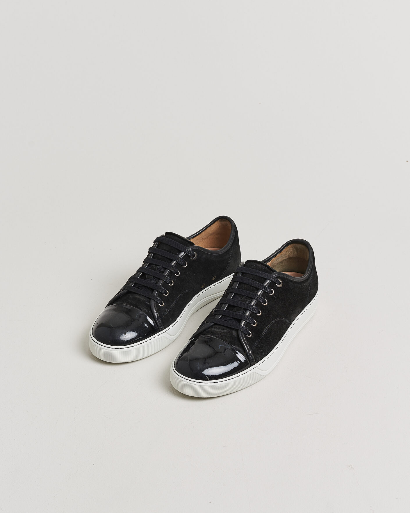 Mies | Pre-owned Kengät | Pre-owned | LanvinDBB1 Patent Cap Toe SneakerBlackUK9 - EU43