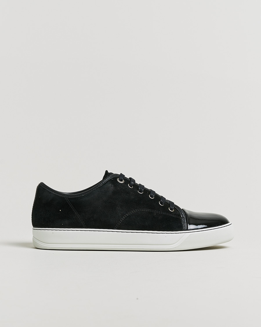 Mies | Pre-owned Kengät | Pre-owned | Lanvin DBB1 Patent Cap Toe Sneaker Black UK10 - EU44