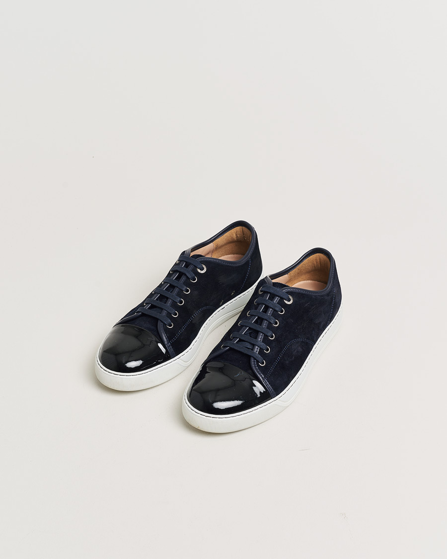 Mies | Pre-owned Kengät | Pre-owned | LanvinDBB1 Patent Cap Toe SneakerNavyUK8 - EU42