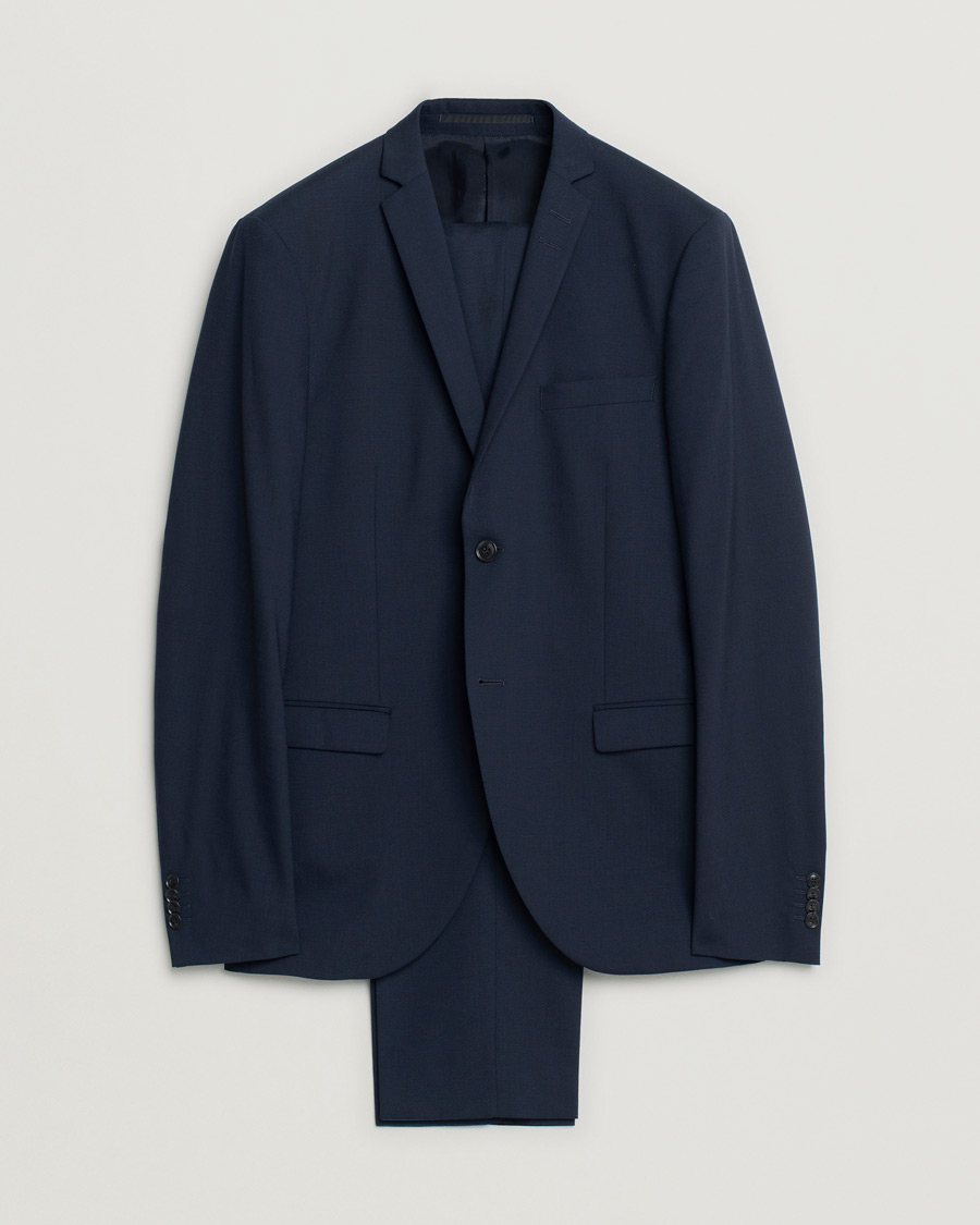 Mies | Pikkutakit | Pre-owned | Tiger of Sweden Wool Suit Navy 50