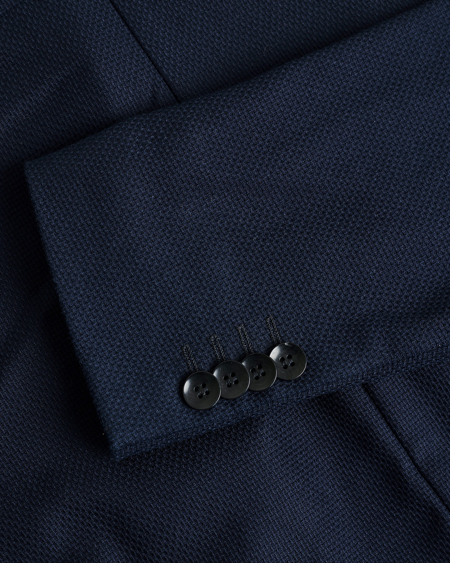 Mies | Tiger of Sweden Lamonte Cotton Blazer Navy 46 | Pre-owned | Tiger of Sweden Lamonte Cotton Blazer Navy 46