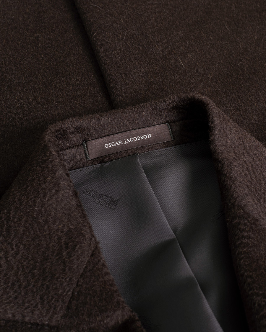 Mies | Takit | Pre-owned | Oscar Jacobson Pekka Camel hair Coat Brown 50