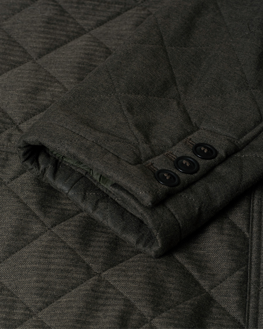 Mies | Takit | Pre-owned | Barbour Lifestyle Relond Quilted Polar Fleece Jacket Olive