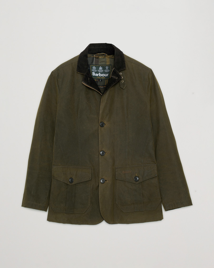Mies | Takit | Pre-owned | Barbour Lifestyle Lutz Wax Jacket Olive