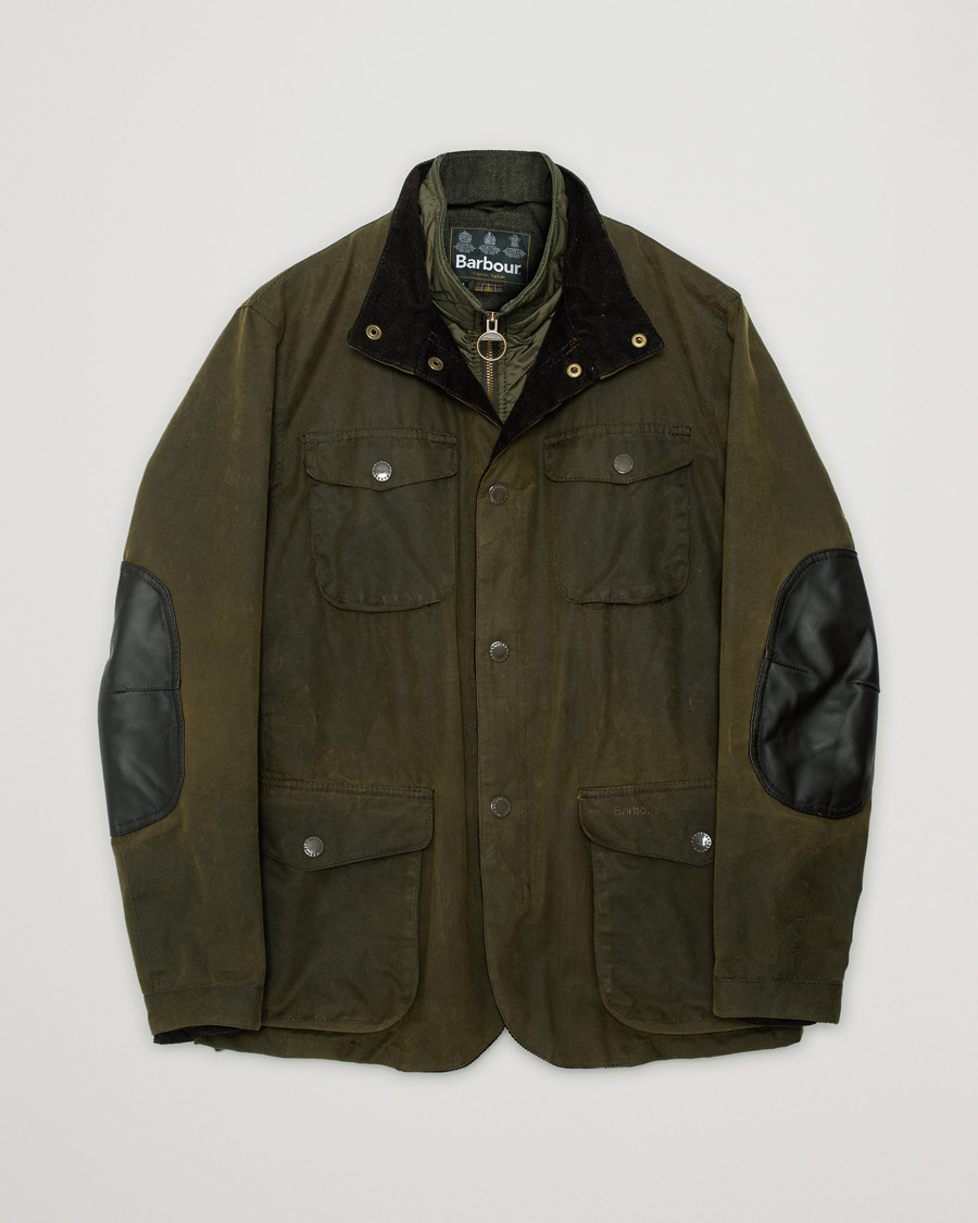 Mies | Takit | Pre-owned | Barbour Lifestyle Ogston Waxed Jacket Olive