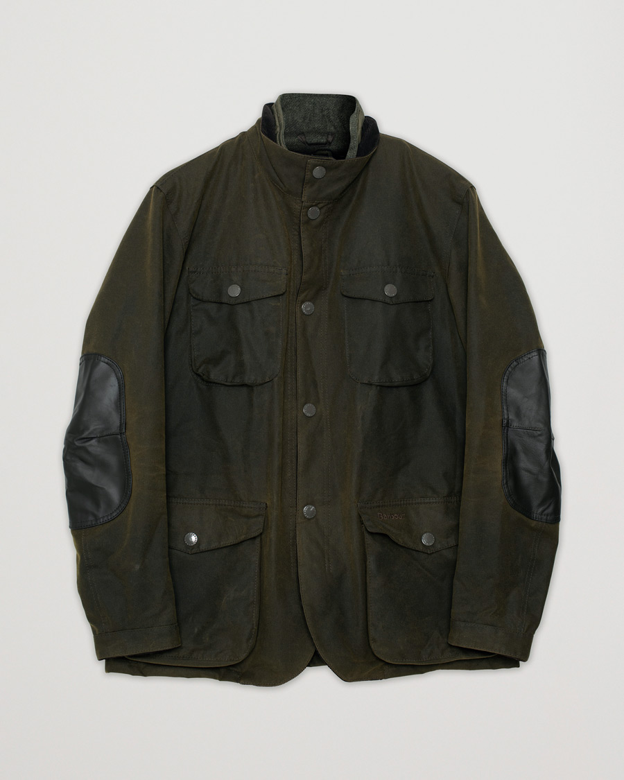 Mies | Takit | Pre-owned | Barbour Lifestyle Ogston Waxed Jacket Olive
