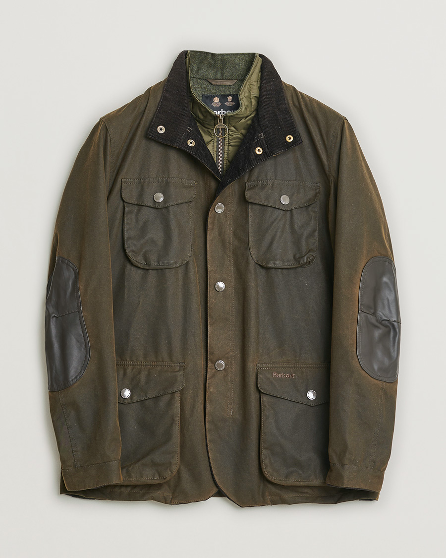 Mies | Takit | Pre-owned | Barbour Lifestyle Ogston Waxed Jacket Olive