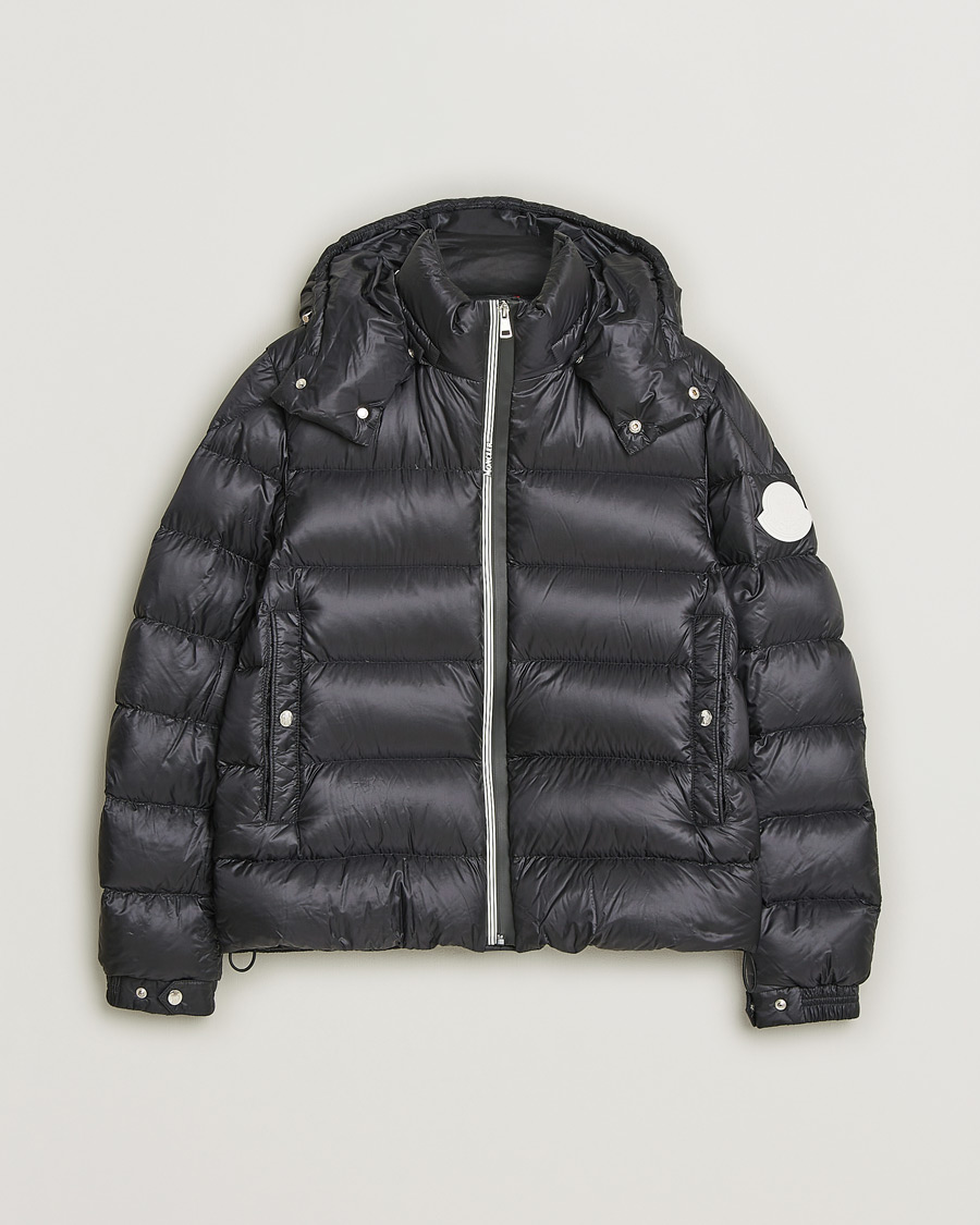 Mies | Takit | Pre-owned | Moncler Arves Down Hooded Jacket Black